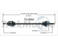 NEW CV AXLE