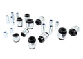 Trailing arm - upper bushing 4 Bushings 4 Tubes Grease