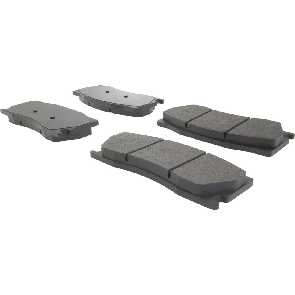 Centric Posi-Quiet Semi-Metallic Brake Pads w/Hardware - Front
