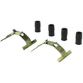 Centric Posi-Quiet Semi-Metallic Brake Pads w/Hardware - Front