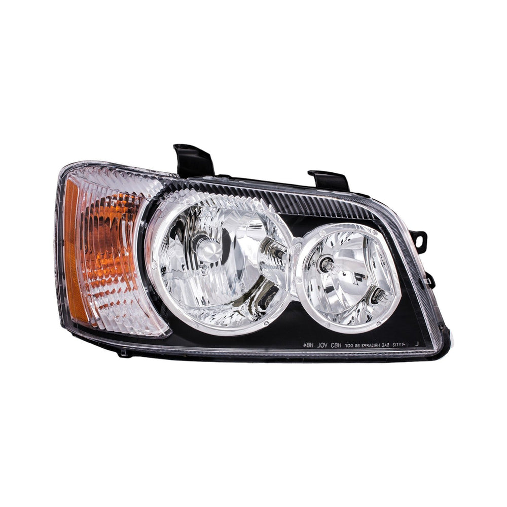 RH HEADLAMP ASSY COMPOSITE; W/O BULBS; HIGHLANDER 0103