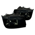 HEADLIGHTS SMOKE BLACK WITHOUT FOG LIGHTS HB5 LOW BEAM- NO BULBS INCLUDED