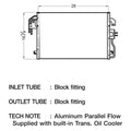 CSF 2008 Ford Escape 2.3L A/C Condenser