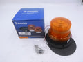 LED BEACON: LOW PROFILE 1280VDC PULSE8 FLASH AMBER