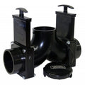 ELL DOUBLE ROTATING VALVE 3IN SPIGOT X 3IN SPIGOT X 3IN BAYONET CAP