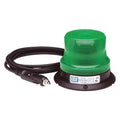 LED BEACON: LOW PROFILE 1280VDC PULSE8 FLASH GREEN