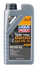LIQUI MOLY 1L Top Tec 6200 Motor Oil SAE 0W20