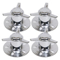 SPINNERS WITH TOWERS 4 PACK 3 BAR CHROME 3.0