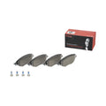 Brembo 02-08 Jaguar X-Type Front Premium Low-Met OE Equivalent Pad