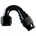 Fragola -12AN Real Street x 150 Degree Hose End Black For PTFE Hose