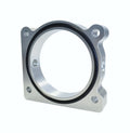 Torque Solution Throttle Body Spacer (Silver): Honda Accord V6 2003-2010