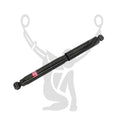 KYB shock absorber installed view