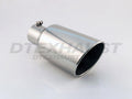 ~(4.1 lbs. 15X7X7)~ Polished stainless steel 7 in 15 in rolled angle Bolt-on i.d. 5 in (Single box)