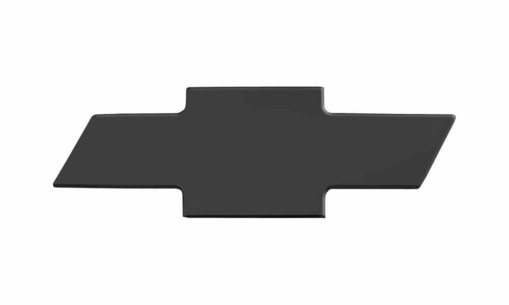 Emblem Exterior Trim Black Aluminum 1 Pc Bolt-On