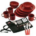 ENAMELWARE 24PC RED C002