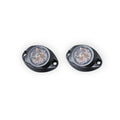 4IN BUILTBRIGHT 4 SLIM BAR STROBE SURFACE MNT STROBE WORK LIGHT AMBER/BLUE (1EA)
