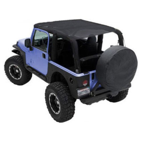 Smittybilt Mesh Extended Top Black