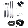 3 Inch Billet Coil Spring Spacer Leveling Lift Kit w Shock Spacers 99-06 Silverado Sierra 1500 RWD Freedom Off-Road