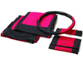 Rampage 1987-1995 Jeep Wrangler(YJ) Comfort Combo Seat Covers - Black/Red