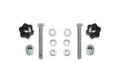 Fabtech 20-21 Jeep Gladiator 4WD Cargo Rack Hi-Lift Jack Mount Kit