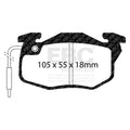 EBC 82-84 Renault Fuego 1.6 (Bendix) Greenstuff Front Brake Pads