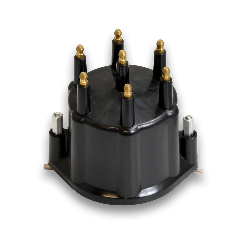 CAP MARINE 6 CYL BILLET BLACK MALE