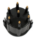 CAP MARINE 6 CYL BILLET BLACK MALE