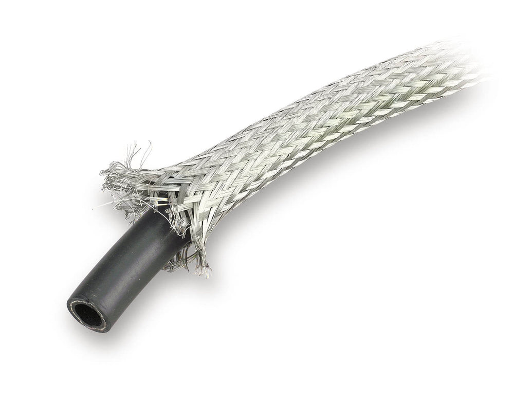 SS TUBE BRAID 3/4 TO 1 I.D 10FT PRE CUT