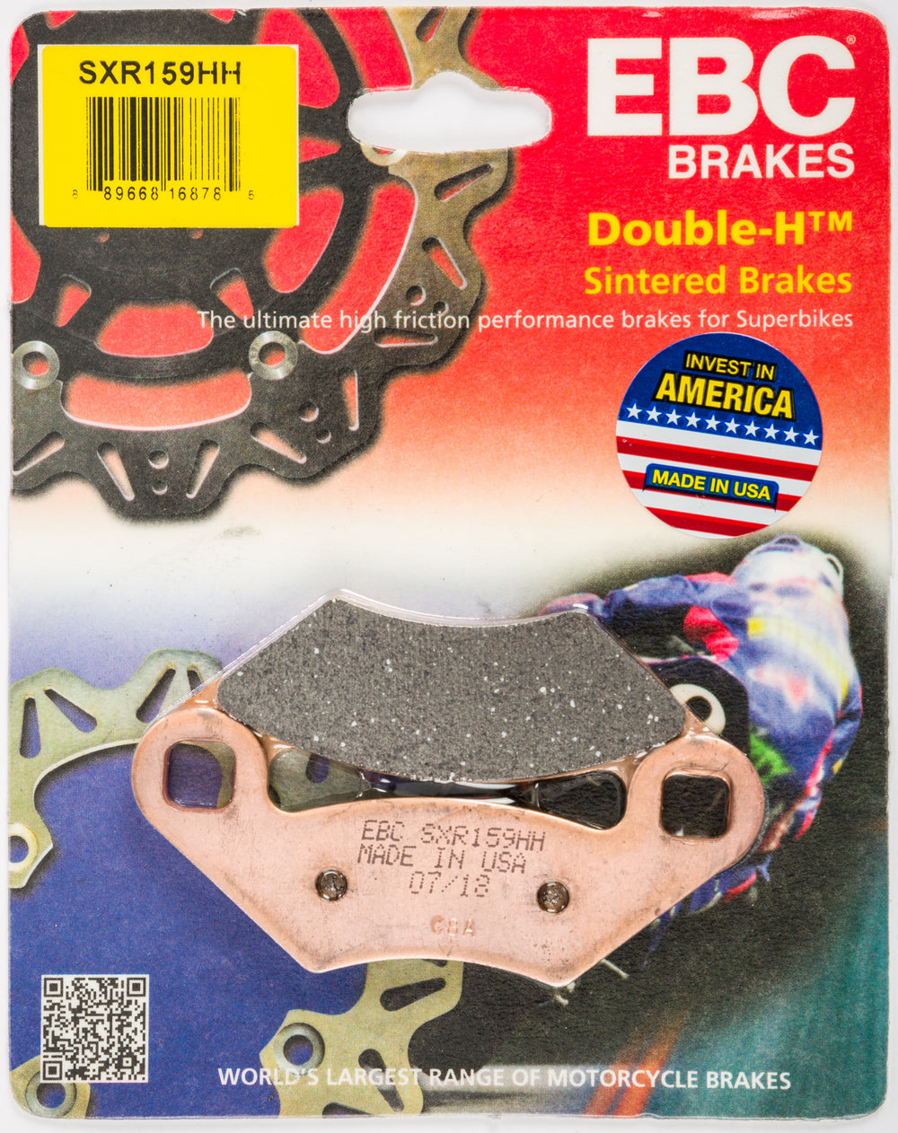 EBC 11-20 Polaris Sportsman 570 EFi (Incl EPS Models) Front Left/Right SXR Brake Pads