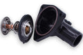 Granatelli 1420 GM LT Billet Thermostat Housing w/180 Deg Thermostat - Black