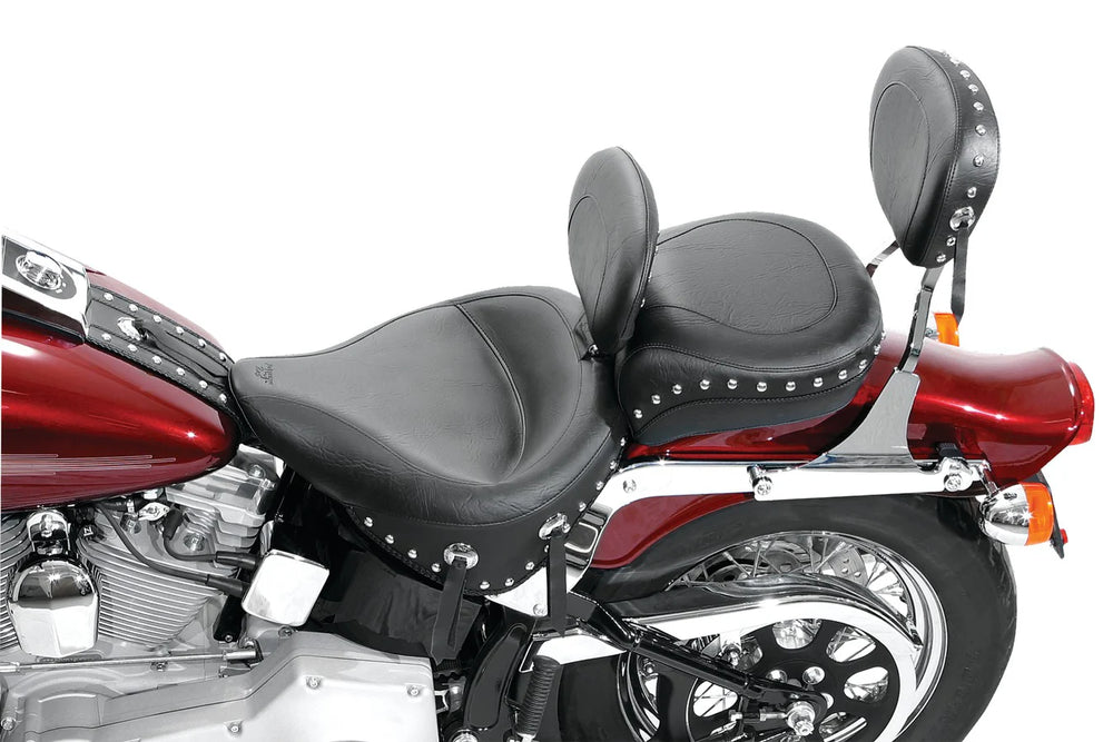 Mustang 80-07 Harley Early FLH Touring Tank Bib - Black