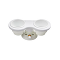 SeaSucker 2-Cup Holder Horizontal - White