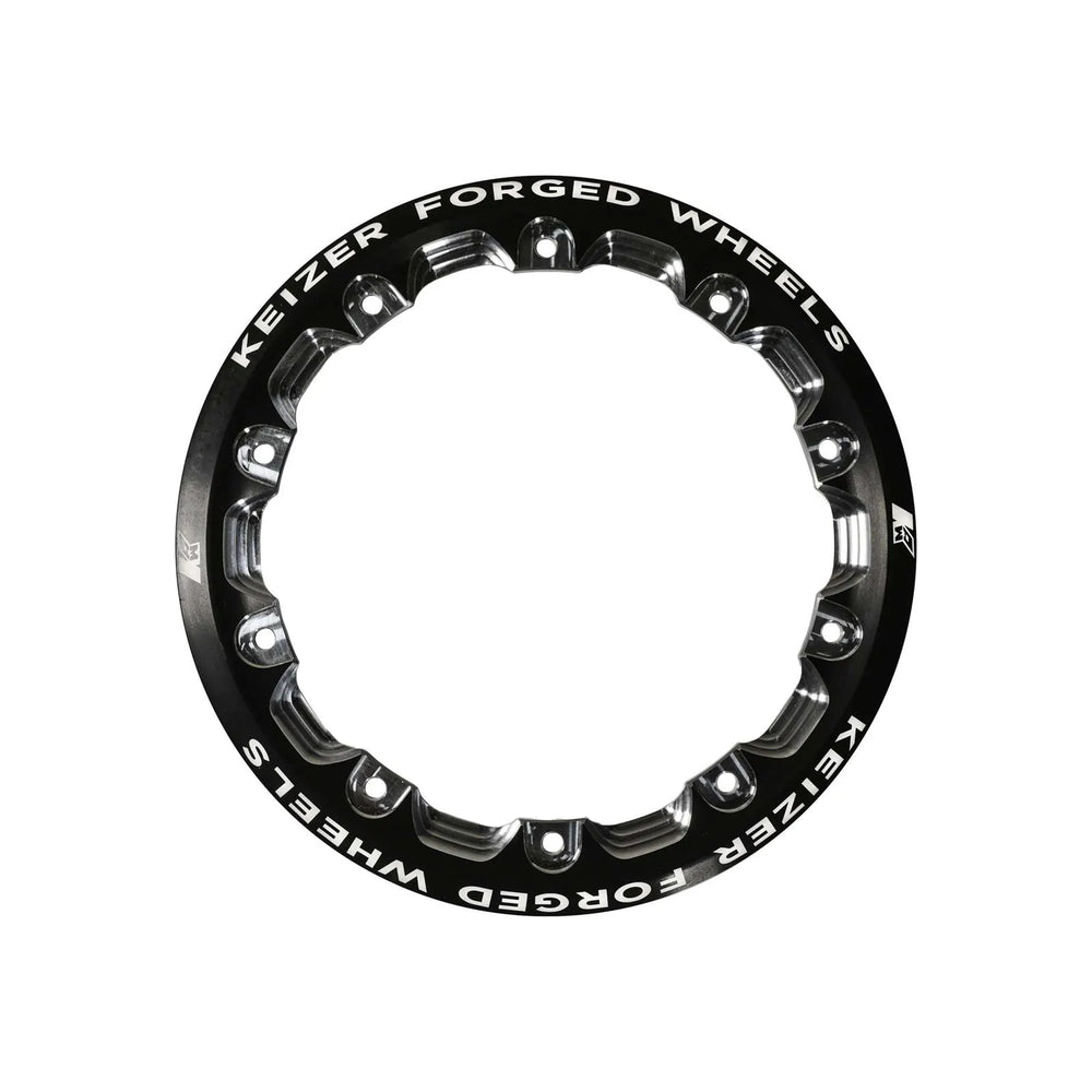 KEIZER ALUMINUM WHEELS, black auto part