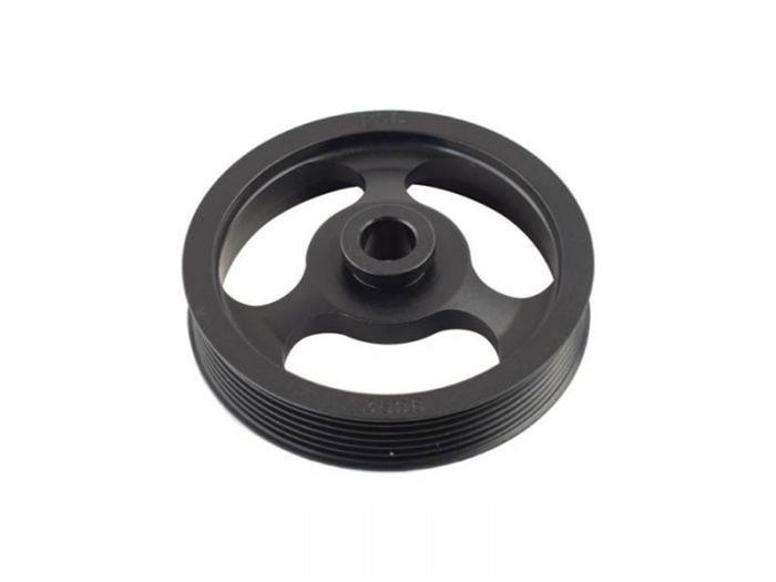 ~(4 lbs. 5X5X2)~ 5.0 Inch Power Steering Pump Pulley 6 Rib Serpentine for Type II Power Steering Pump PSC Performance Steering Components