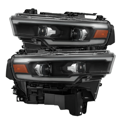 AlphaRex 25-26 Dodge Ram 1500 AlphaRex Headlights Converters for Stock LED Projector Headlights