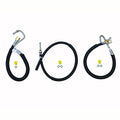 ~(4 lbs. 10X10X2)~ Complete Power Steering Hose Kit for 1994-96 Dodge Cummins PSC Performance Steering Components