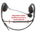 Rugged Radios Ultralight H10 Headset for Rugged Handheld Radios