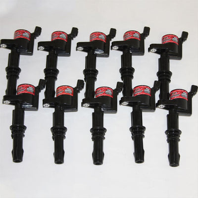 Granatelli 97-10 Ford F-150 4.6L 25KV OEM Coil Pack Replacements - Black (Set of 8)