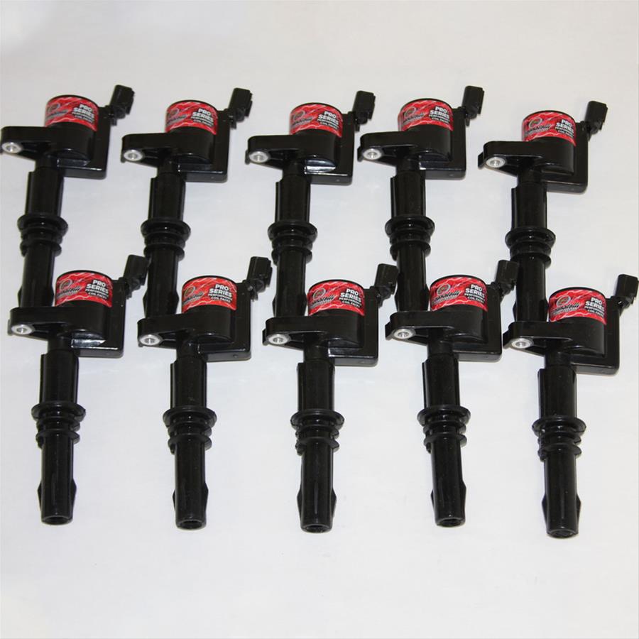 Granatelli 97-10 Ford F-150 4.6L 25KV OEM Coil Pack Replacements - Black (Set of 8)