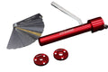 Granatelli Billet Spark Plug Gapping Tool - Red