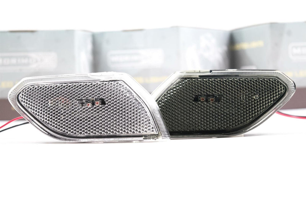 ~(1 lbs. 12X8X8)~ XB LED Sidemakers: Jeep Wrangler JL (18+) (Set / Smoked)