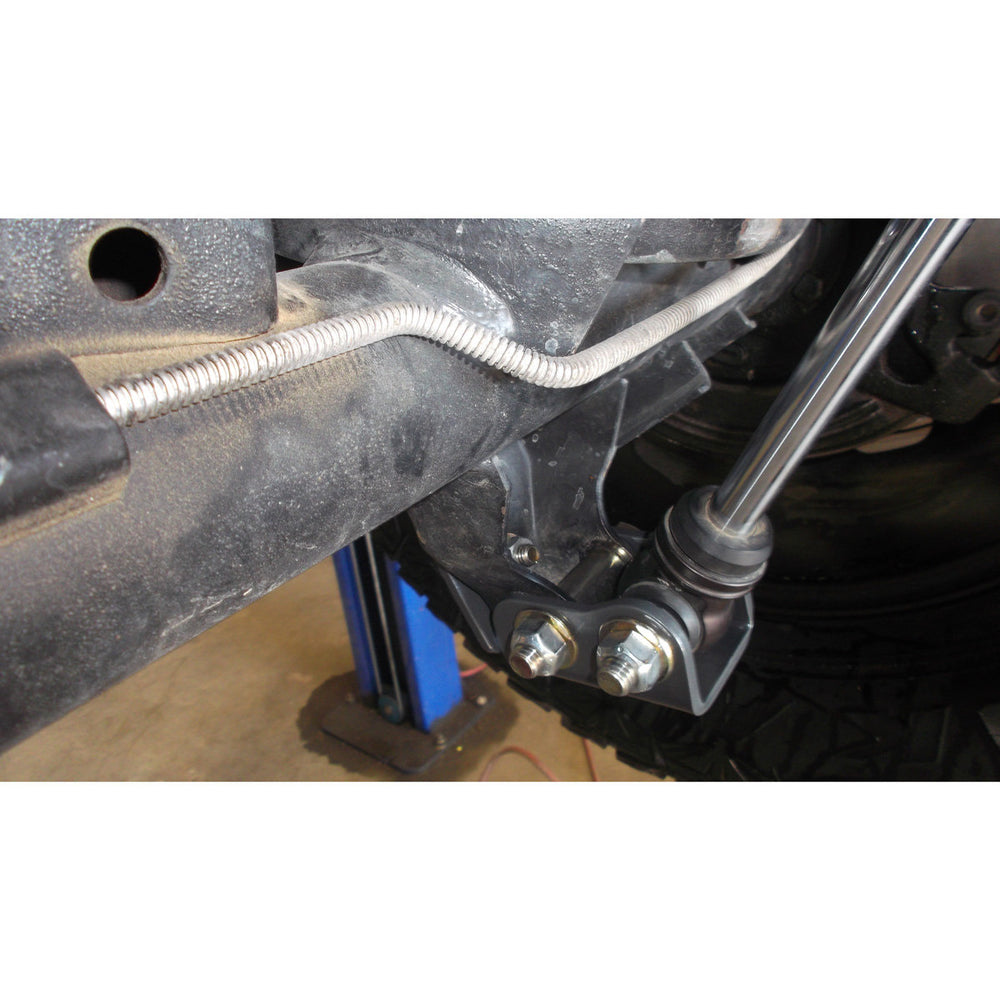 ~(3 lbs. 7X5X5)~ Jeep TJ/LJ Rear Lower Shock Relocation Bracket