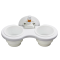 SeaSucker 2-Cup Holder Vertical - White