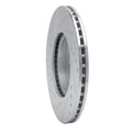 R1 Concepts Brake Rotor Drilled and Slotted Silver Fits Toyota Corolla