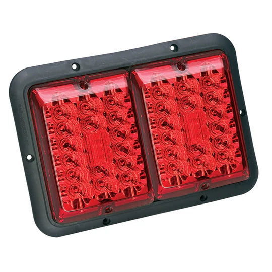 Hidden Hitch black tail light