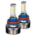 H7 4SIDED PLUGNPLAY LED HEADLIGHT KIT2500 LUX(6000 LUMENS)W/ OEM KELVIN CO