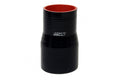 HPS Performance 4 - 4.5 ID 3 Long High Temp 4-ply Reinforced Silicone Reducer Coupler Hose Black (102mm - 114mm ID 76mm Length)