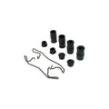 StopTech Street Touring 07-09 Mazdaspeed3 / 06-07 Mazdaspeed6 Rear Brake Pads