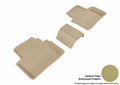 3D MAXpider 2016-2020 Honda Civic Kagu 2nd Row Floormats - Tan
