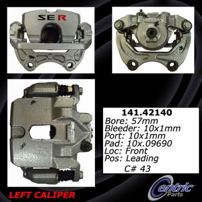 SEMI-LOADED BRAKE CALIPER